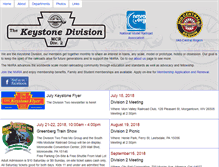 Tablet Screenshot of keystonedivision.org